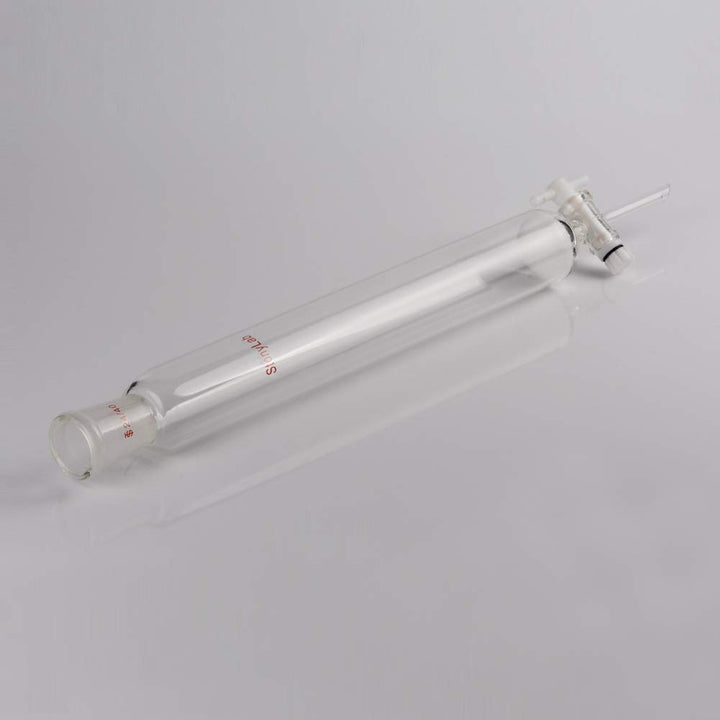 stonylab Chromatographie Säule aus Borosilikatglas, Chromatography Column 24/40 Gelenk Chromatograph
