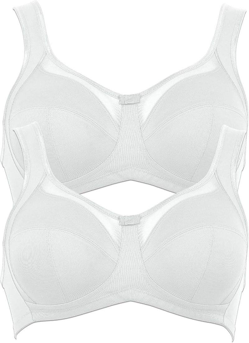 Anita - Clara - Komfort Soft BH ohne Bügel 80D Weiss/Weiss, 80D Weiss/Weiss