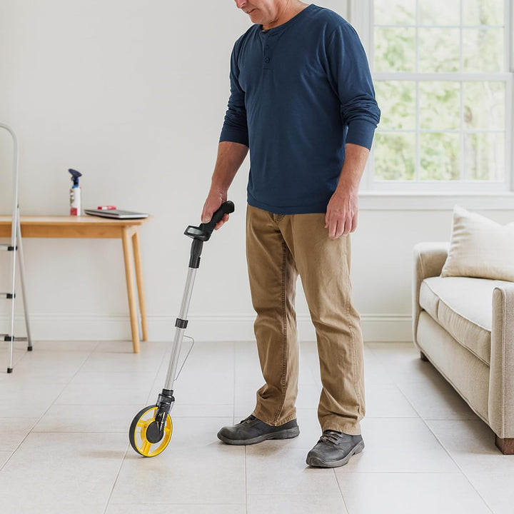 Digitales Messrad Rolltacho Rolatape Messroller mit Tasche LCD beleuchtet