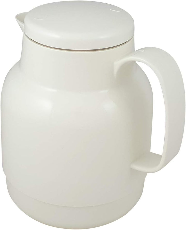 Helios Mondo Kunststoff-Isolierkanne, weiss, 1,3 Liter 1,3 Liter Weiss, 1,3 Liter Weiss