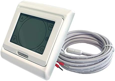 Thermostat E91 mit LCD-Touchscreen 16A - Digitales Raumthermostat programmierbar mit Internem Temper