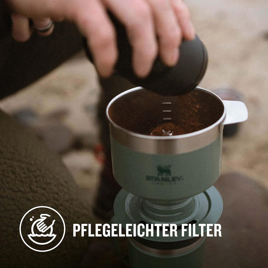 Stanley Perfect Brew Pour Over Kaffeebereiter - Ergibt 1-6 Tassen - Kaffeefilter Wiederverwendbar Ed