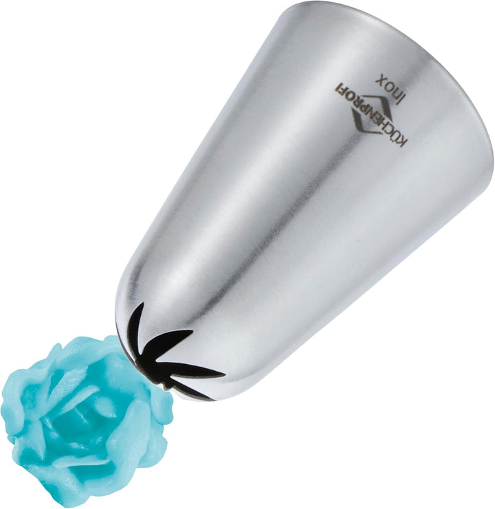 KÜCHENPROFI BAKE Spritzbeutel-Set 5-tlg., Tortendekoration leicht gemacht, inkl. Profi-Spritzbeutel