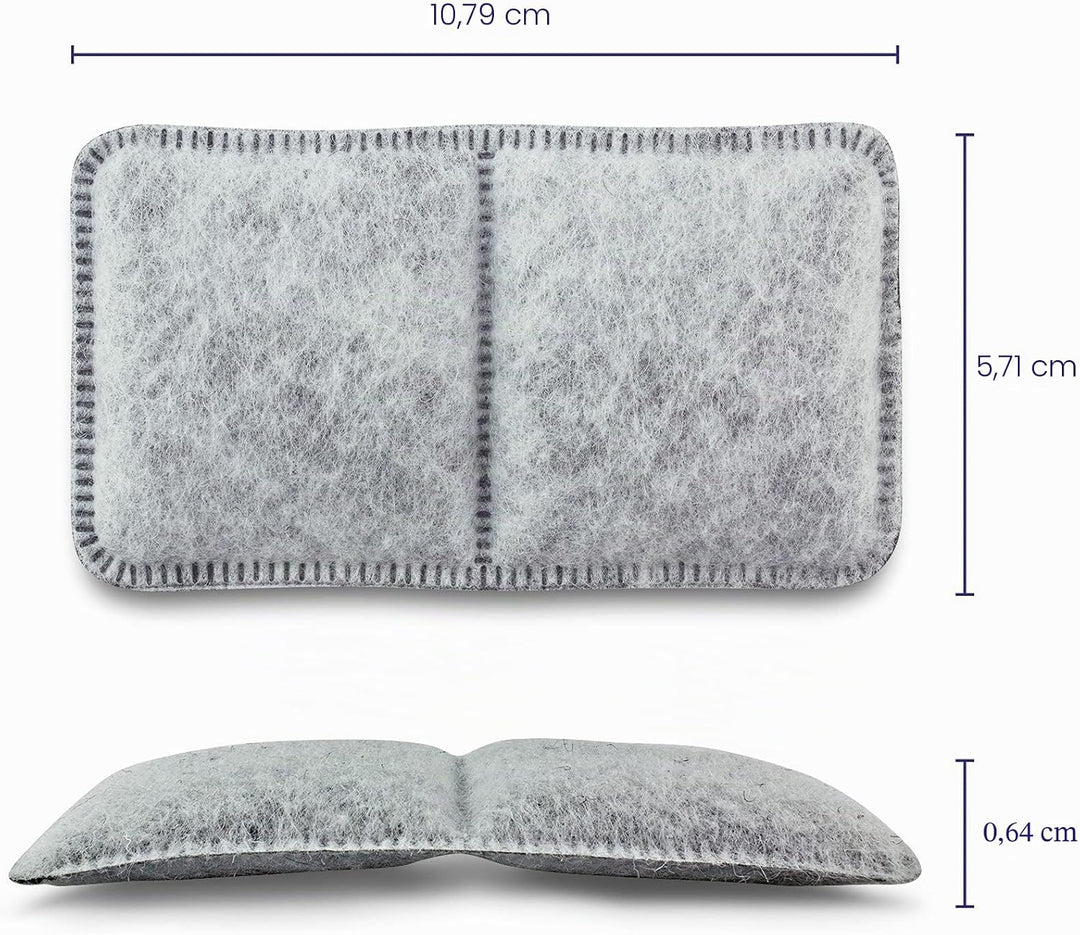 PET STANDARD PetStandard Filter für Petmate Fresh Flow Haustierbrunnen (12 Stück) grau, grau