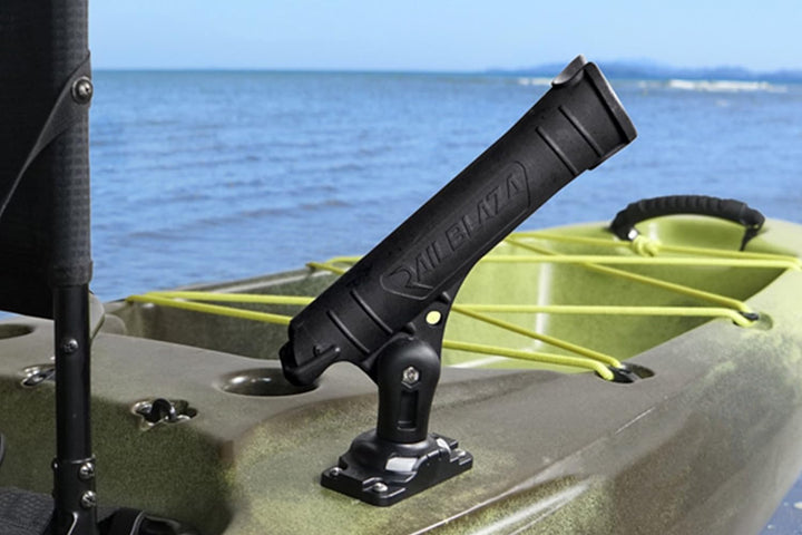 Railblaza Set 3X Rod Tube Rutenhalter + 3X Quickport + Kleber-Kit, Belly Boot