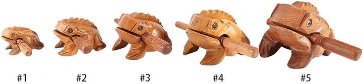 Tyenaza Hölzern Frosch Musikinstrument Knackfrosch Holzfrosch Thailand Traditionelles Handwerk Holz