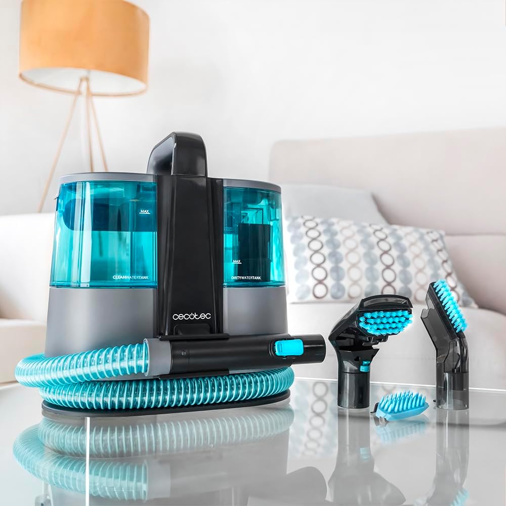 Cecotec Teppich- und Fleckenreiniger mit Kabel Conga 4000 Carpet&Spot Clean XL, 400 W, 2 Tanks für s