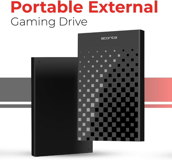 Storite Externe Festplatte, 250 GB, USB 3.0, tragbar, leicht, Plug &amp; Play, Datensicherungsspeicher f