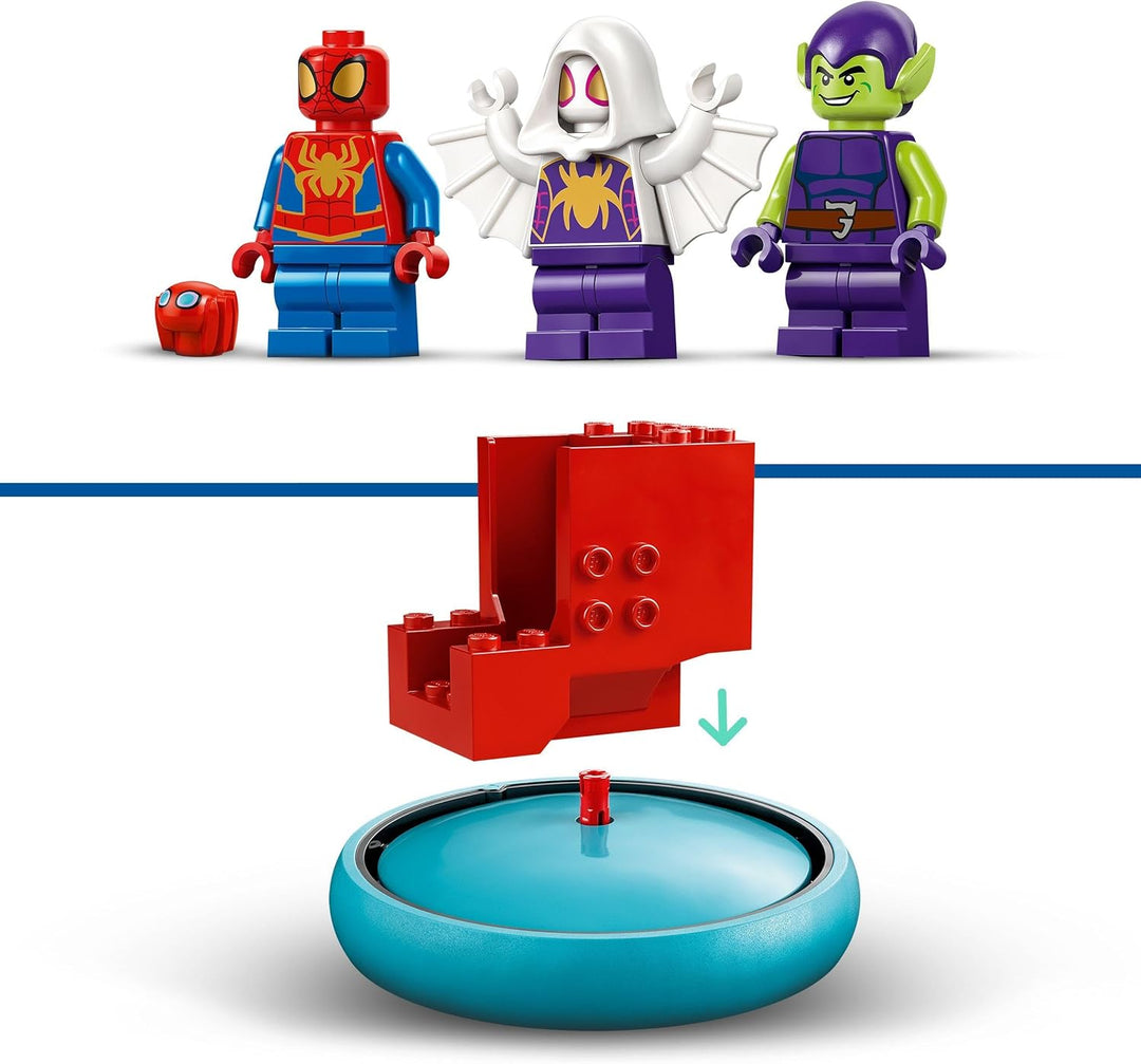 LEGO Marvel Spidey und Seine Super-Freunde Spidey vs. Green Goblin Spider-Man-Spielzeug mit Minifigu