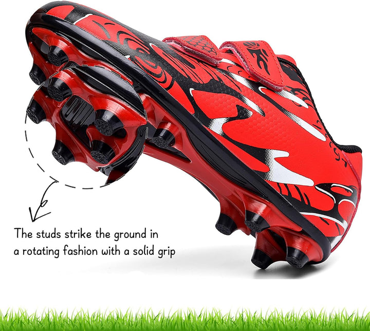 Unitysow Fussballschuhe Jungen Professionelle Fussballschuhe Kinder Athletics Trainingsschuhe Sports