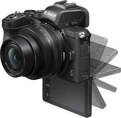 Nikon Z 50 KIT Z 18-140 VR (20.9 MP, OLED-Sucher mit 2.36 Millionen Bildpunkten, 11 Bilder pro Sekun