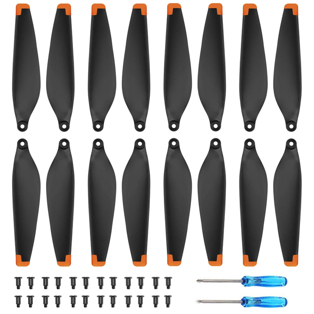 Mini 3 Propeller 16 Stück mit 24 Schrauben und 2 Schraubendreher, Zubehör für Drone Ersatz Mini 3 Or