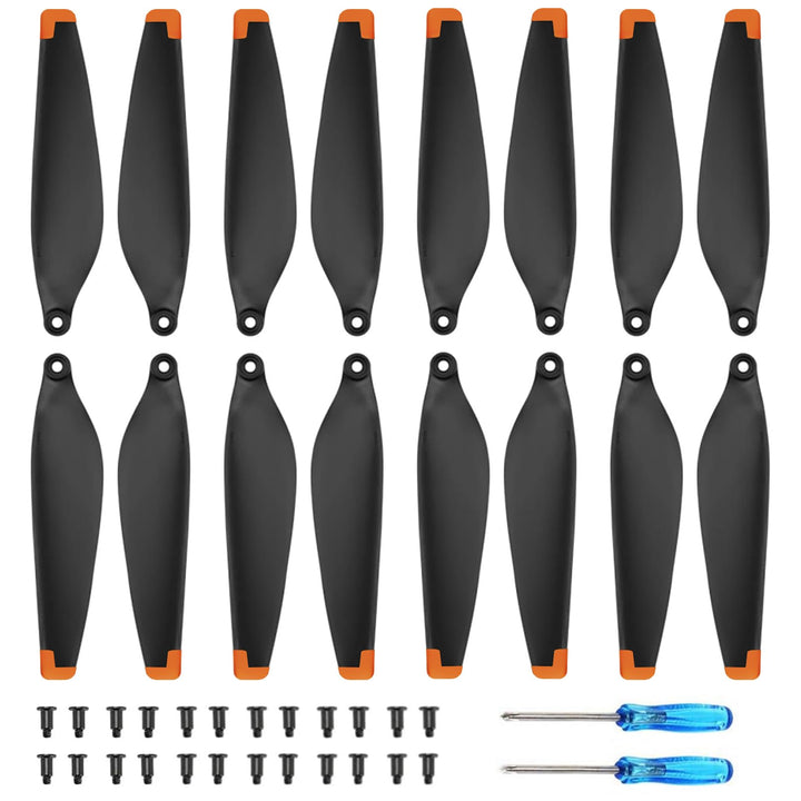 Mini 3 Propeller 16 Stück mit 24 Schrauben und 2 Schraubendreher, Zubehör für Drone Ersatz Mini 3 Or