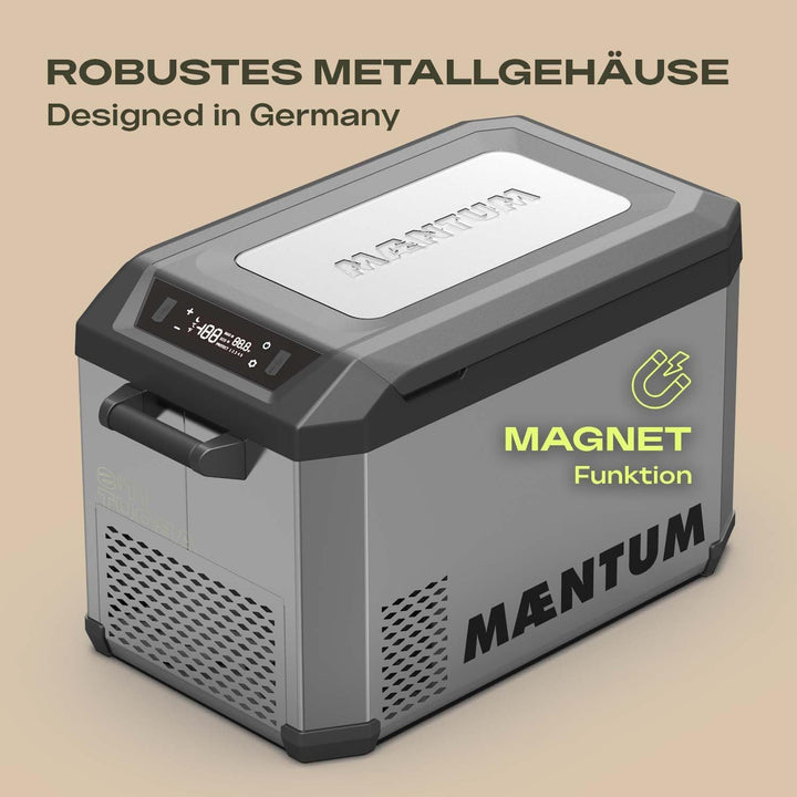 by Plug IN Festivals - Elektrische Kühlbox - Kompressor Kühlbox 12V 230V, USB & App-Steuerung - leis