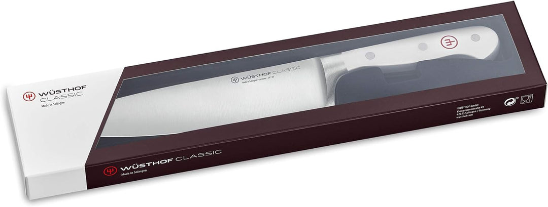 WÜSTHOF Classic Kochmesser 20 cm, weiss Weiss 20 cm, Weiss 20 cm
