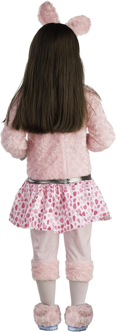 Dress Up America 811-T2 Energizer Häschen-Kleid Mädchenkostüm, Pink, Grösse 1-2 Jahre (Taille: 61-66