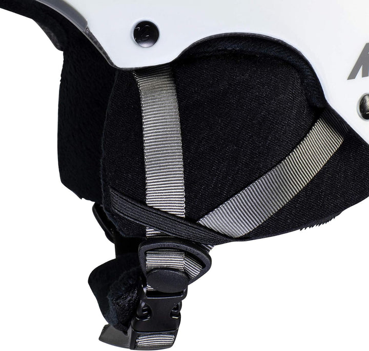 K2 Damen Meridian Skihelm/Snowboardhelm, White Pearl, M (55-59cm)