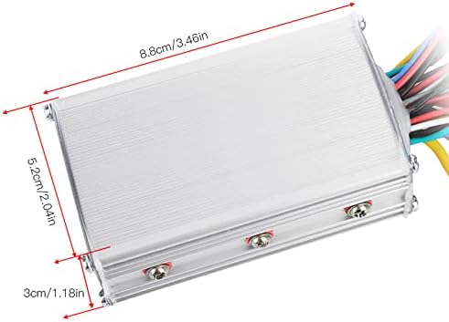 Elektromotor Controller, 24 V-48 V wasserdichte LCD Display Panel Brushless Controller Kit für Elekt