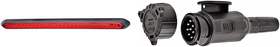 Hella 2DA 357 015-001 Bremsleuchte - Valuefit - LED - 12V - Einbau & 8JA 005 951-041 Stecker - 12V -