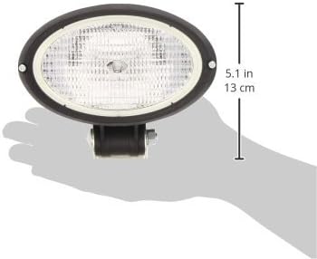 HELLA - Halogen-Arbeitsscheinwerfer - Oval 100 - 12V - Anbau/geschraubt - stehend/schwenkbarer Monta