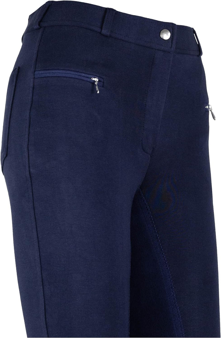 RL24 - Kinder Reithose Vollbesatz BASICLINE 92 Dunkelblau/Dunkelblau, 92 Dunkelblau/Dunkelblau