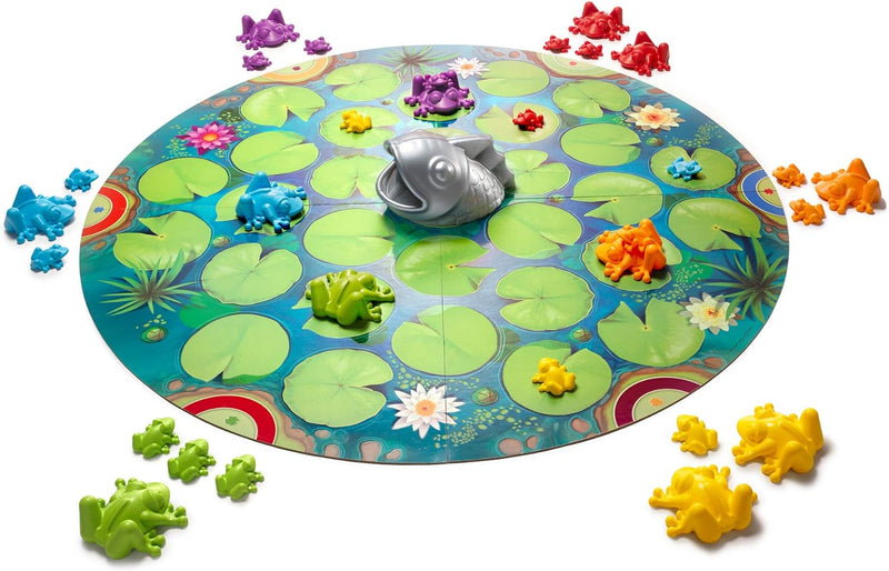 smart games - Froggit, Multi-Level Family Board Game, 2-6 Players, 6+ Years