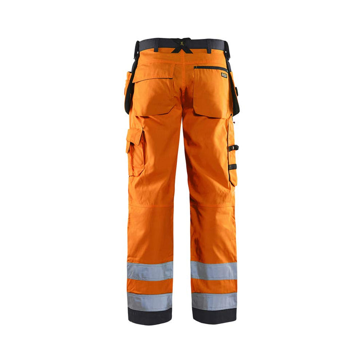 Blaklader 156818115349D112 Handwerker Arbeitshose, High Vis Orange/Grün, Grösse D112