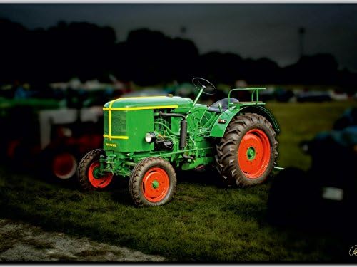 CALVENDO Puzzle Oldtimer Traktor Deutz 1000 Teile Lege-Grösse 64 x 48 cm Foto-Puzzle Bild von Peter