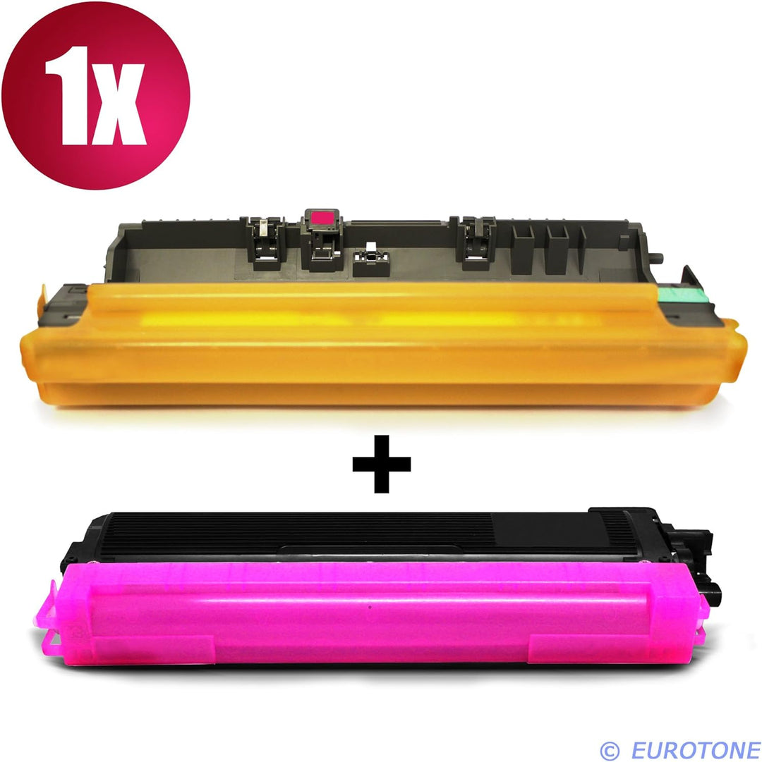 Eurotone Toner + Trommel für MFC 9130 9140 9330 9340 9142 9332 9342 CDN CW CDW ersetzt 4X Brother TN