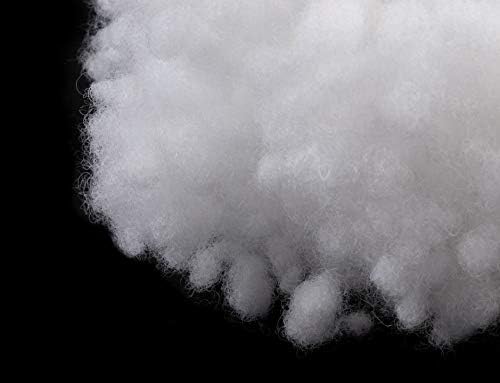 Faserbällchen Kissenfüllung Füllmaterial Kissen Füllstoff Weiss Öko-Tex Standard 100 (4 kg = ca. 200