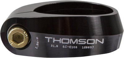 Thomson Bike Products inc Unisex – Erwachsene Sattelklemmring 31,8mm Schwarz, 31,8mm Schwarz