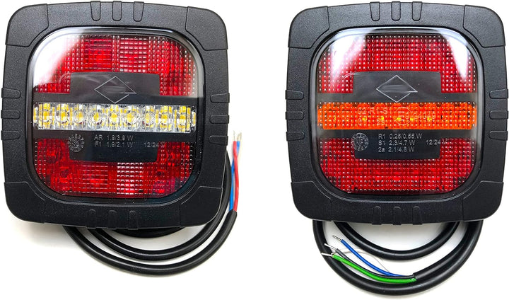 MelTruck® 2- und 3-funktionale LED-Rückleuchten für LKW's, Anhänger, Wohnwagen, Schlepper, langsamla