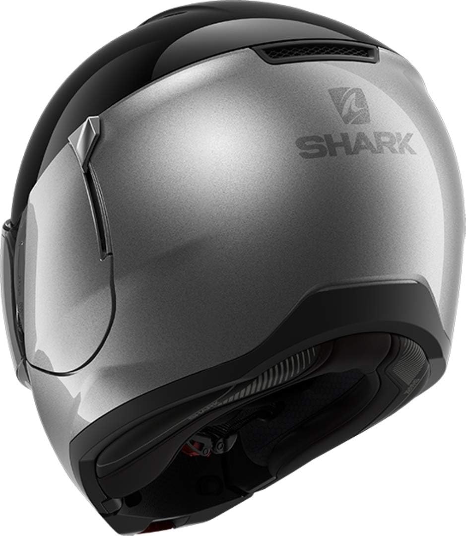 Shark, Klapphelm EVOJET dual blank AKA, XS XS Schwarz, XS Schwarz