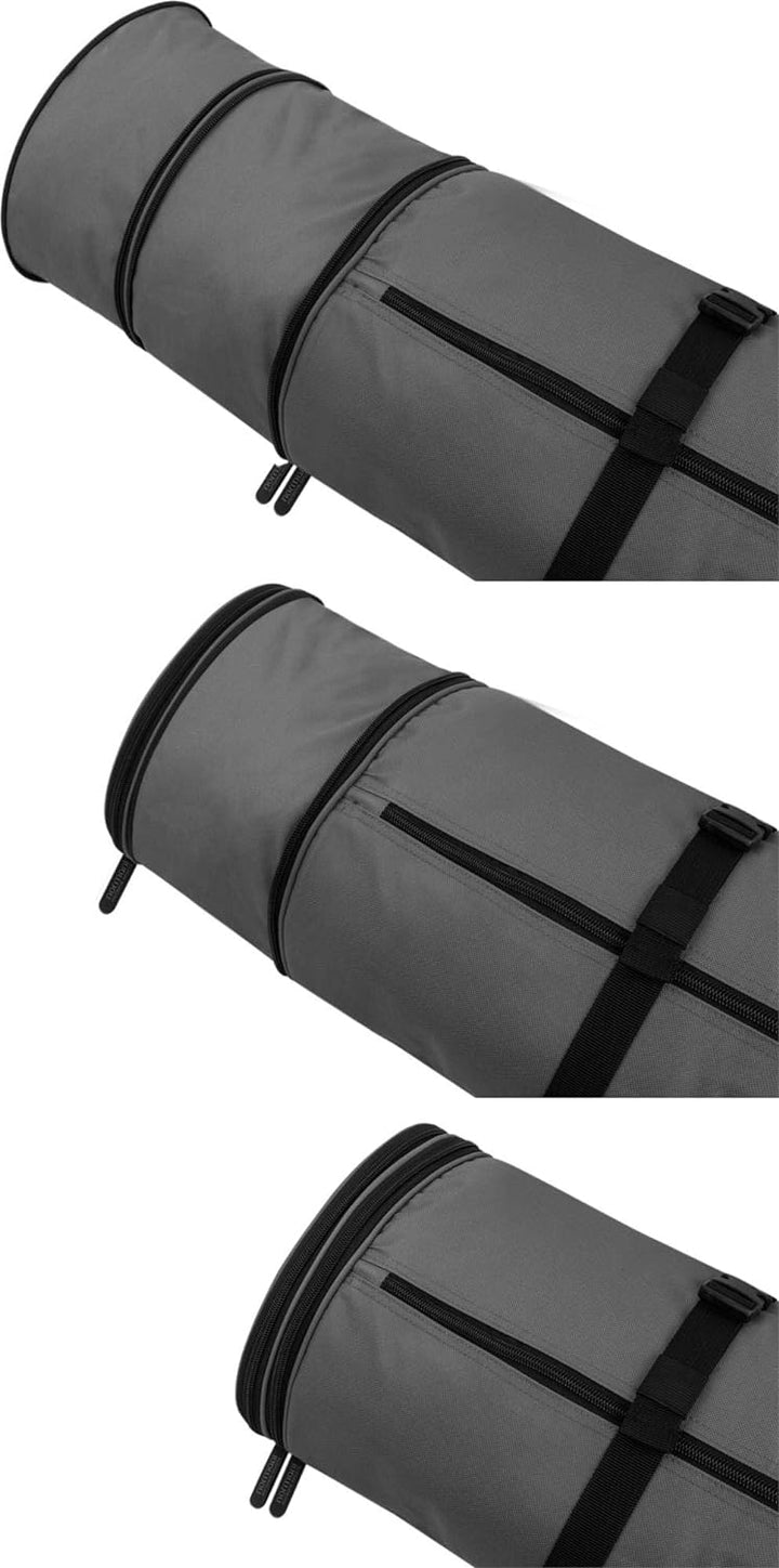 normani Skitasche Skisack - doppelt gepolstert und Längenverstellbar 160 bis 190 cm mit integriertem