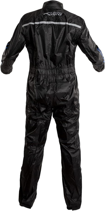 Regenkombi Regenjacke Motorrad Wasserdicht Regenanzug Regenhose Blau XS