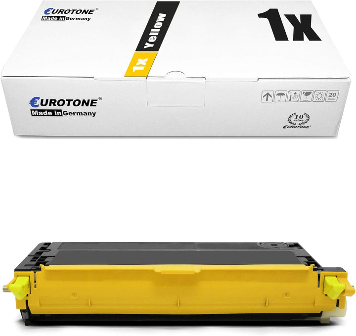 1x Müller Printware Toner für Epson Aculaser C 3800 DN N DTN ersetzt C13S051124 1x Yellow, 1x Yellow