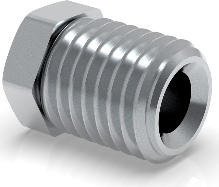 100x Verschraubung M10 x 1,25 für Bremsleitung 4,75 mm Bördel E Typ M Profi Verbinder DIN/ISO 1651 k