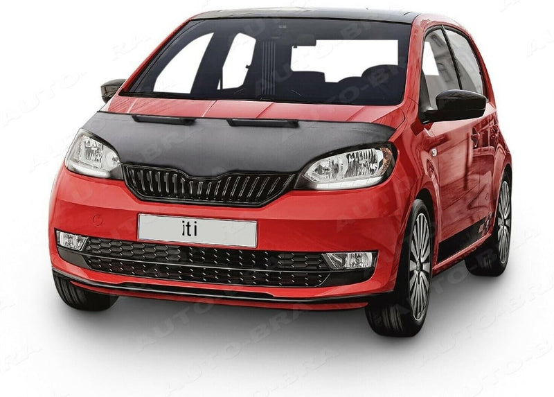 Auto-Bra AB3-00589 kompatibel mit Skoda Citigo Bj. ab 2017 Haubenbra Steinschlagschutz Tuning Bonnet