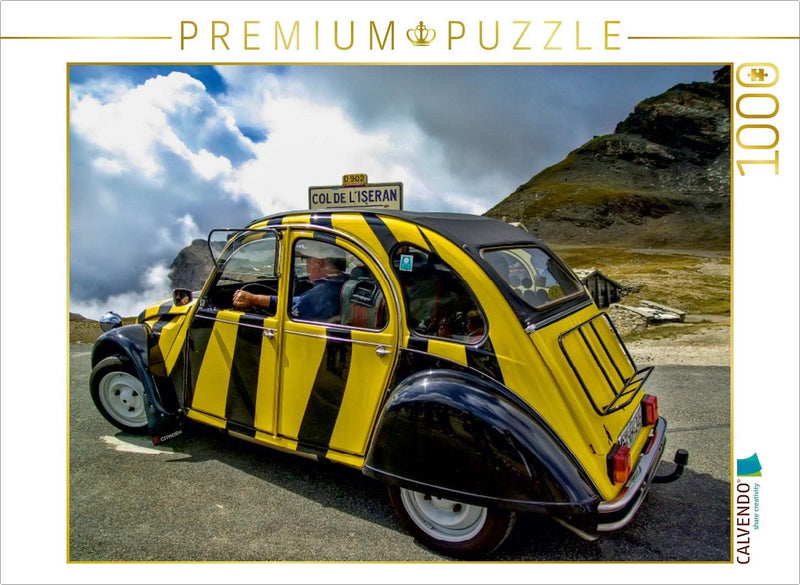 CALVENDO Puzzle Citroën 2CV - die Ente 1000 Teile Lege-Grösse 64 x 48 cm Foto-Puzzle Bild von Peter