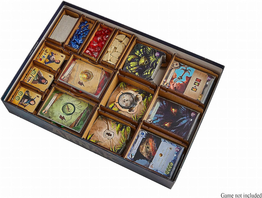 Docsmagic.de Organizer Insert for Lost Ruins of Arnak Box - Einsatz, Lost Ruins of Arnak