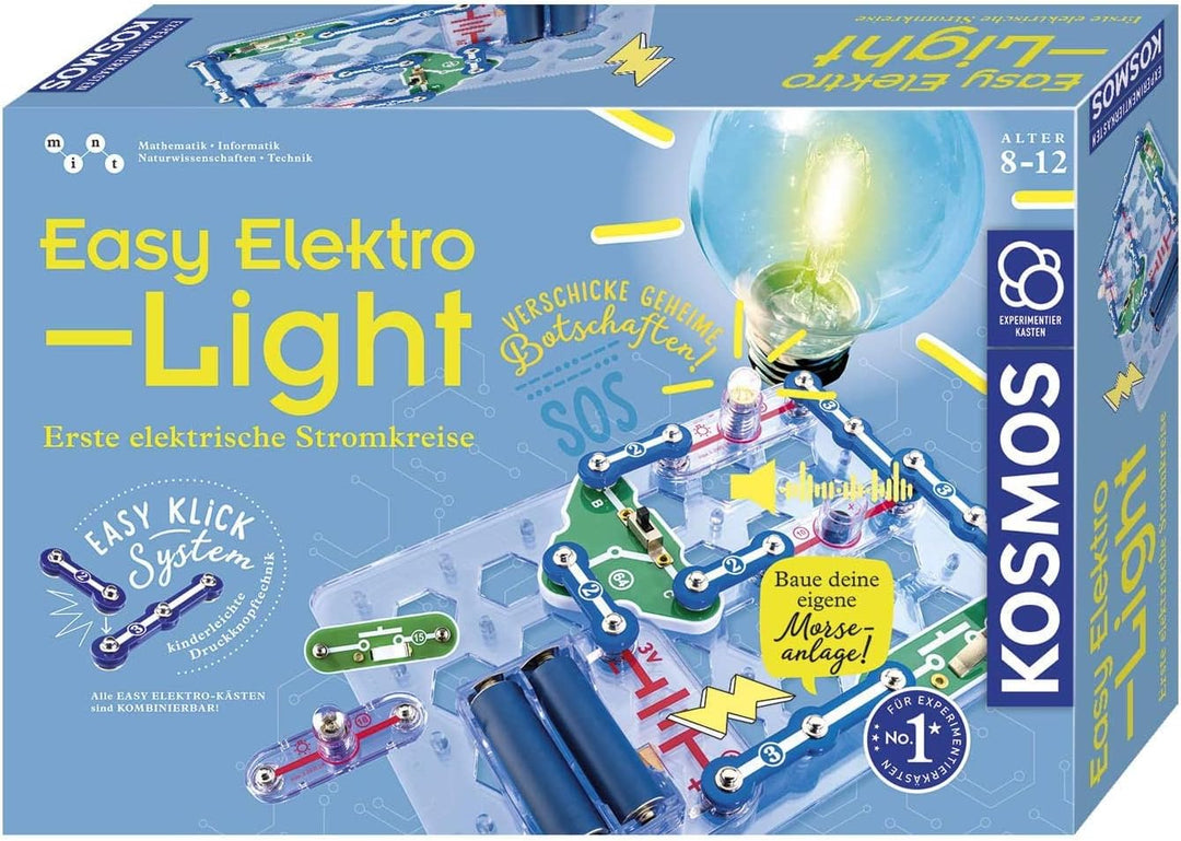 KOSMOS 620530 Easy Elektro - Light. Erste elektrische Stromkreise erstellen. Spielerisch die Elektri