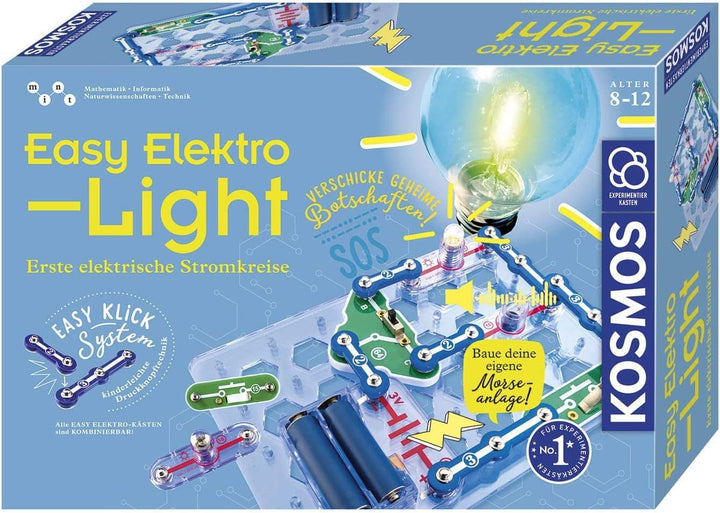 KOSMOS 620530 Easy Elektro - Light. Erste elektrische Stromkreise erstellen. Spielerisch die Elektri