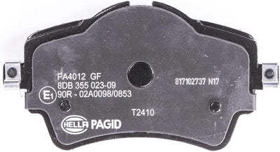 HELLA PAGID 8DB 355 023-091 Bremsbelagsatz - T2410 - Dicke/Stärke: 18.3mm - Bremssystem: Lucas - für