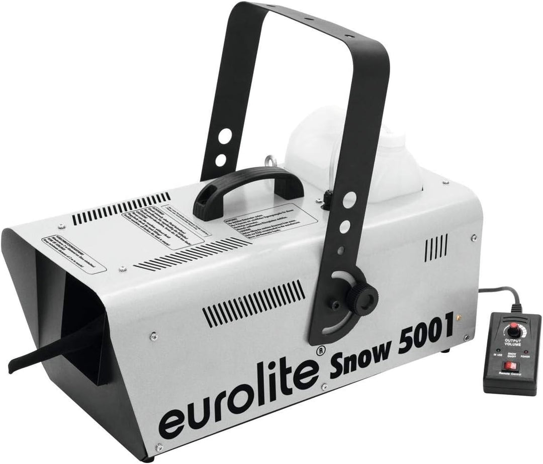 Eurolite Snow 5001 Schneemaschine | Schneemaschine mittlerer Grösse mit Kabelfernbedienung