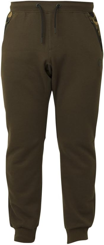 Fox Chunk Dark Olive Joggers - Anglerhose für Karpfenangler, Jogginghose für Angler, Angelhose, Spor