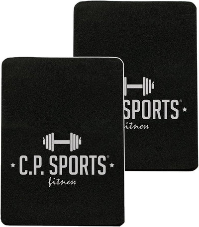 Gewichthebergürtel Leder T4 inkl. Griffpolster - C.P.Sports - Ideal für Bodybuilding, Fitness u. Kra