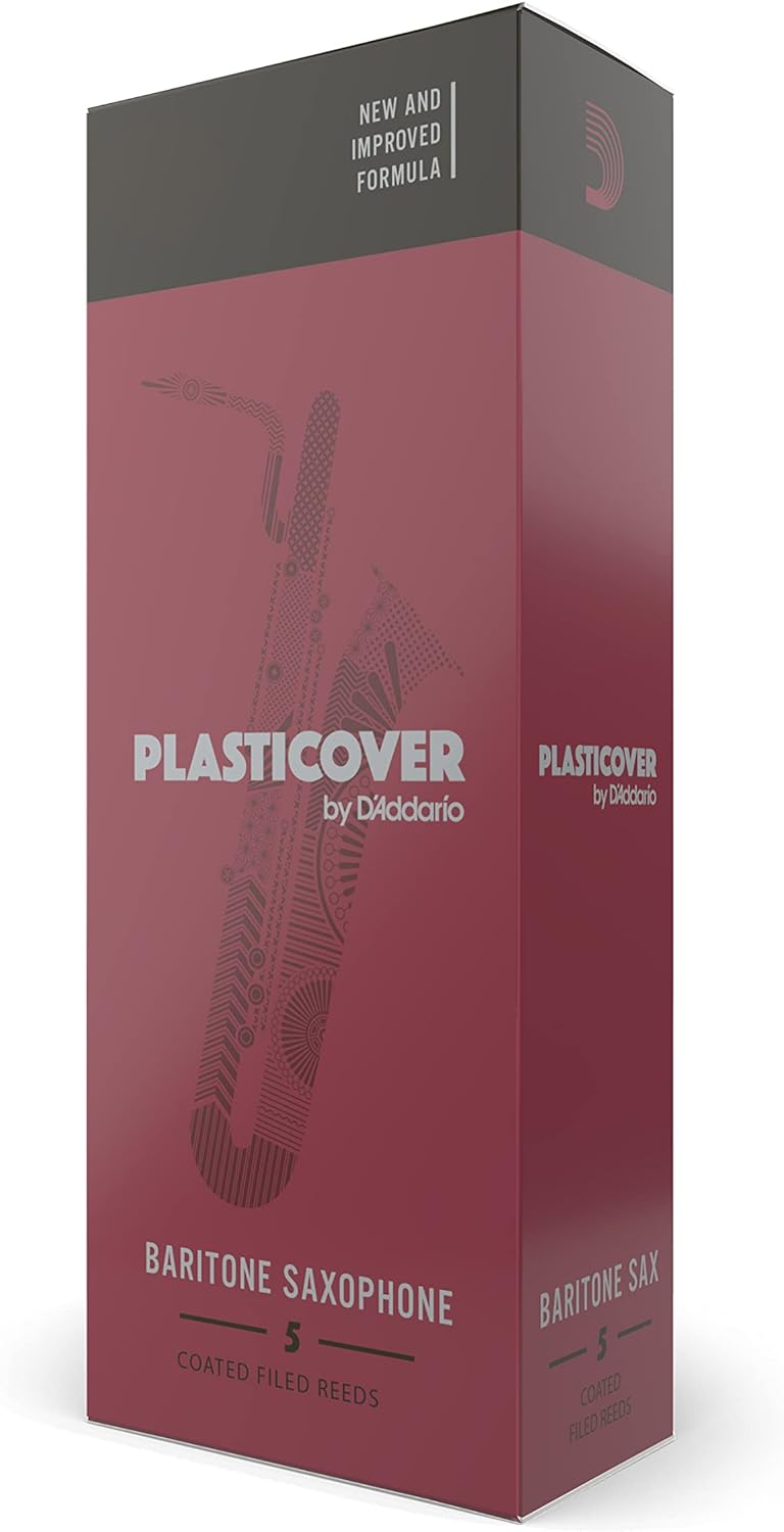 Plasticover Blätter für Baritonsaxophon Stärke 3.0 (5 Stück)