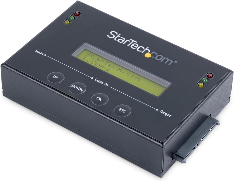 StarTech.com Standalone 2,5 / 3,5 Zoll SATA Festplatten Duplikator mit Multi HDD / SSD Image-Backup