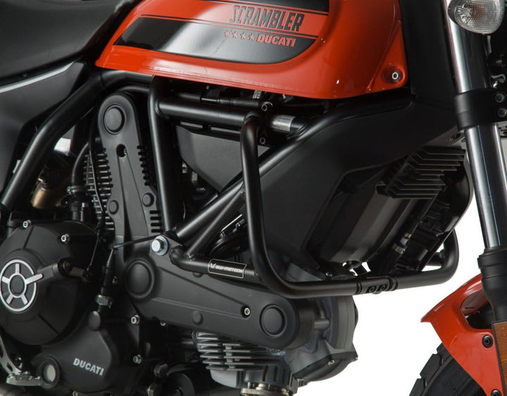 SW-MOTECH Sturzbügel, Schwarz für Ducati Scrambler (14-) / Sixty2 (16-)