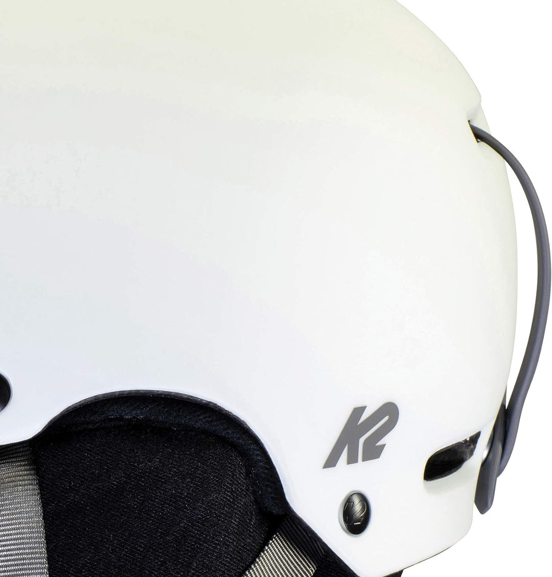 K2 Damen Meridian Skihelm/Snowboardhelm, White Pearl, M (55-59cm)
